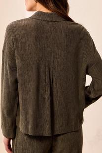 Tribal Women's Long Sleeve Top with Pockets Alternate View